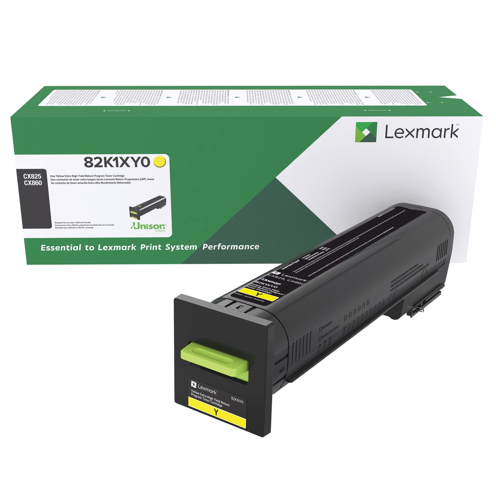 Amazon.com: Lexmark 82K1XY0 CX825, CX860 Yellow Extra High Yield Amazon.com: Lexmark 82K1XY0 CX825, CX860 Yellow Extra High Yield